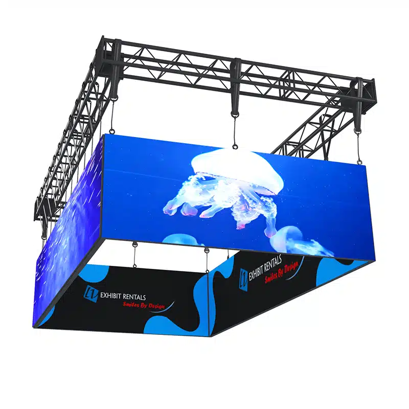 Hanging LED SEG Fabric