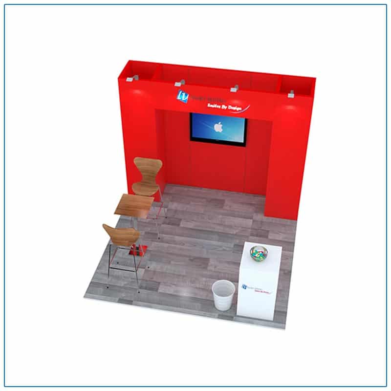 10×10 Booth Rental – Package 101 | LV Exhibit Rentals