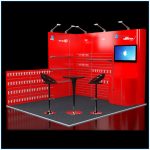 10x10 Trade Show Booth Rental Package 106 - LV Exhibit Rentals