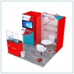 10x10 Trade Show Booth Rental Package 108 from LV Exhibit Rentals in Las Vegas