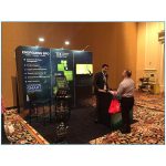 Technology Resource Group - 10x10 Trade Show Booth Rental Package 105 - LV Exhibit Rentals in Las Vegas
