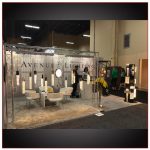 10x20 Trade Show Booth Rental Package 209 Angle View - LV Exhibit Rentals in Las Vegas
