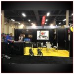10x20 Trade Show Booth Rental Package 219 Front View - LV Exhibit Rentals in Las Vegas