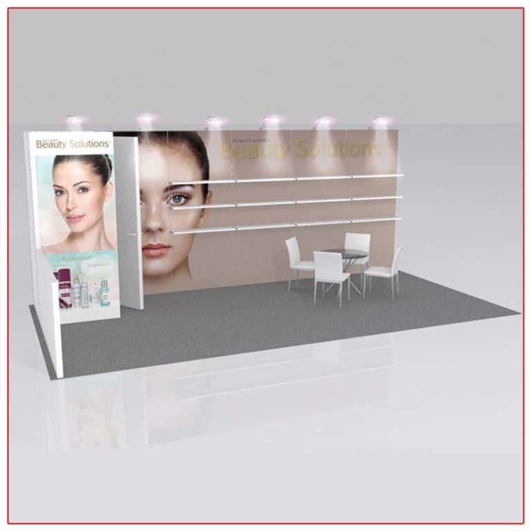 10×20 Booth Rental – Package 220 | LV Exhibit Rentals