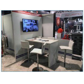 Concetti - 10x30 Trade Show Booth Rental Package 300 - Product Demo Area - LV Exhibit Rentals in Las Vegas