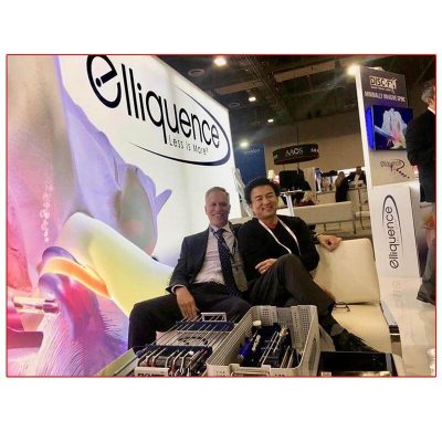 Elliquence - 10x20 Trade Show Booth Rental Package 202 - Lightbox - Smiles by Design - LV Exhibit Rentals in Las Vegas