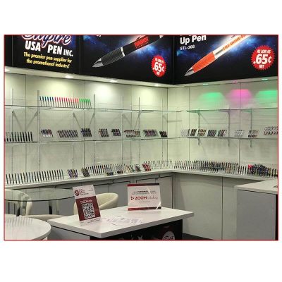 Empire USA Pen - 10x20 Trade Show Booth Rental Package 207 -Product Display - LV Exhibit Rentals in Las Vegas