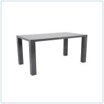 Abby 63in Conference Tables - Gray - LV Exhibit Rentals in Las Vegas