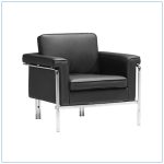 Amanda Lounge Chairs - Black - LV Exhibit Rentals in Las Vegas