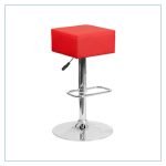 Cube Bar Stools - Red - Trade Show Furniture Rentals from LV Exhibit Rentals in Las Vegas