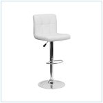 Cyd Bar Stools - White - Trade Show Furniture Rentals from LV Exhibit Rentals in Las Vegas
