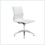 Glider Conference Chairs - White - LV Exhibit Rentals in Las Vegas