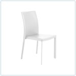 Hasina Chairs - White - LV Exhibit Rentals in Las Vegas
