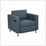 Jolt Bay Lounge Chairs - Blue - LV Exhibit Rentals in Las Vegas