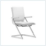 Linder Conference Chairs - White - LV Exhibit Rentals in Las Vegas