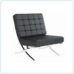 Marco Lounge Chairs - Black - LV Exhibit Rentals in Las Vegas