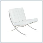 Marco Lounge Chairs - White - LV Exhibit Rentals in Las Vegas