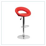 Pluto Bar Stools - Red - Trade Show Furniture Rentals from LV Exhibit Rentals in Las Vegas