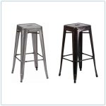 Retro Backless Bar Stools - Trade Show Furniture Rentals from LV Exhibit Rentals in Las Vegas