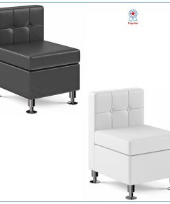 Tuft Armless Lounge Chairs - LV Exhibit Rentals in Las Vegas