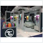 20x30 Trade Show Booth Rental Package 500 - Side View - LV Exhibit Rentals in Las Vegas