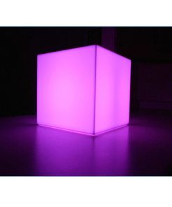 Glow LED 12in Cube - LV Exhibit Rentals in Las Vegas