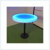 Glow LED 30in Round Cafe Table - LV Exhibit Rentals in Las Vegas