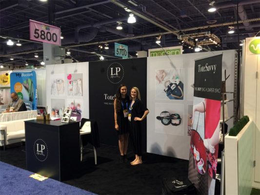 10x20 Trade Show Booth Rental Package 228 Variation - Angle - Life in Play - LV Exhibit Rentals in Las Vegas
