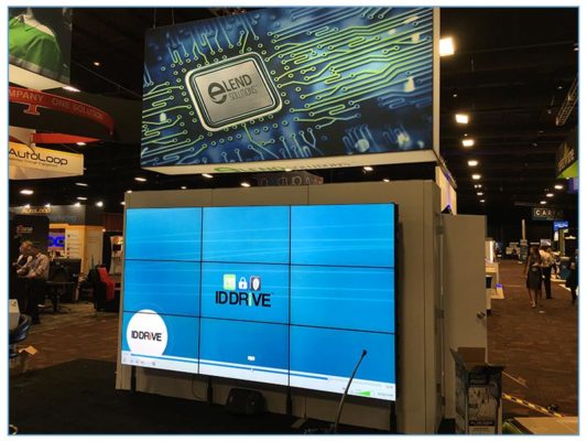 Nearly Seamless LED Video Wall Rentals - 3x3 - LV Exhibit Rentals in Las Vegas