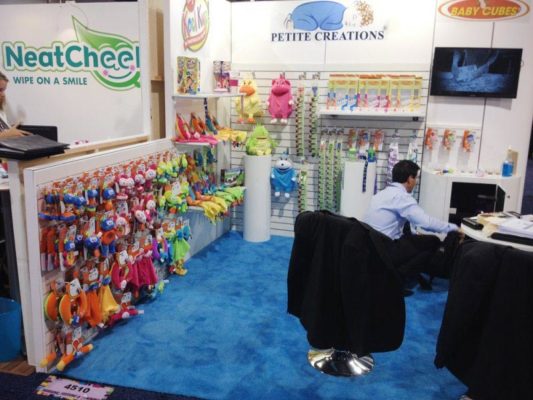 Petite Creations - 10x10 Trade Show Booth Rental Package 106 - LV Exhibit Rentals in Las Vegas