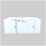 Trade Show Conference Room Rental Package C5 - Front View - LV Exhibit Rentals in Las Vegas