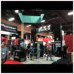 20x20 Trade Show Booth Rental Package 426 - Bianchi - Front View - LV Exhibit Rentals in Las Vegas