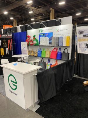 UniqueTex - 10x10 Trade Show Booth Rental Package 120 Upgraded - LV Exhibit Rentals in Las Vegas