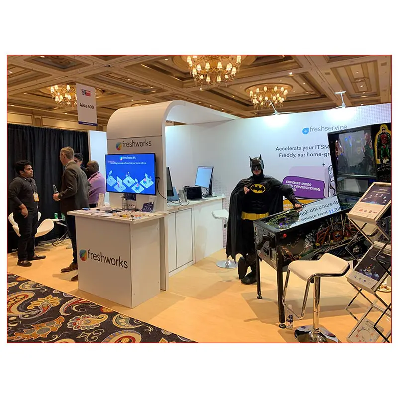 10x20 Trade Show Booth Rental Package 255 - LV Exhibit Rentals in Las Vegas