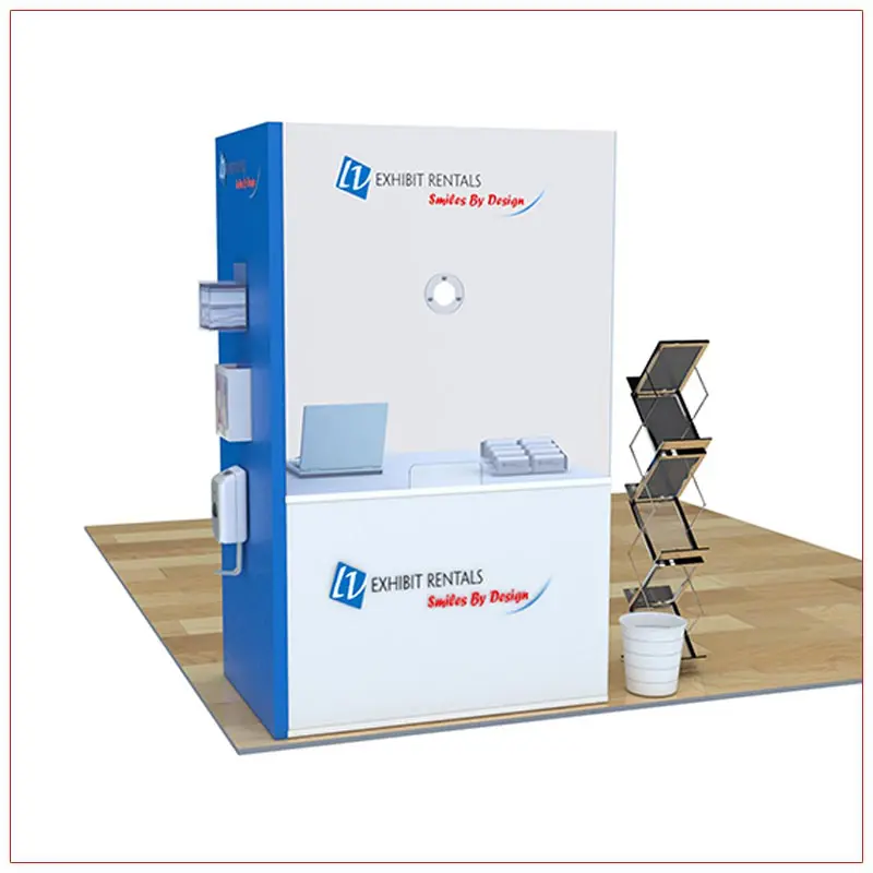 Covid 19 Prevention Counter Rental Package CV03 - LV Exhibit Rentals in Las Vegas