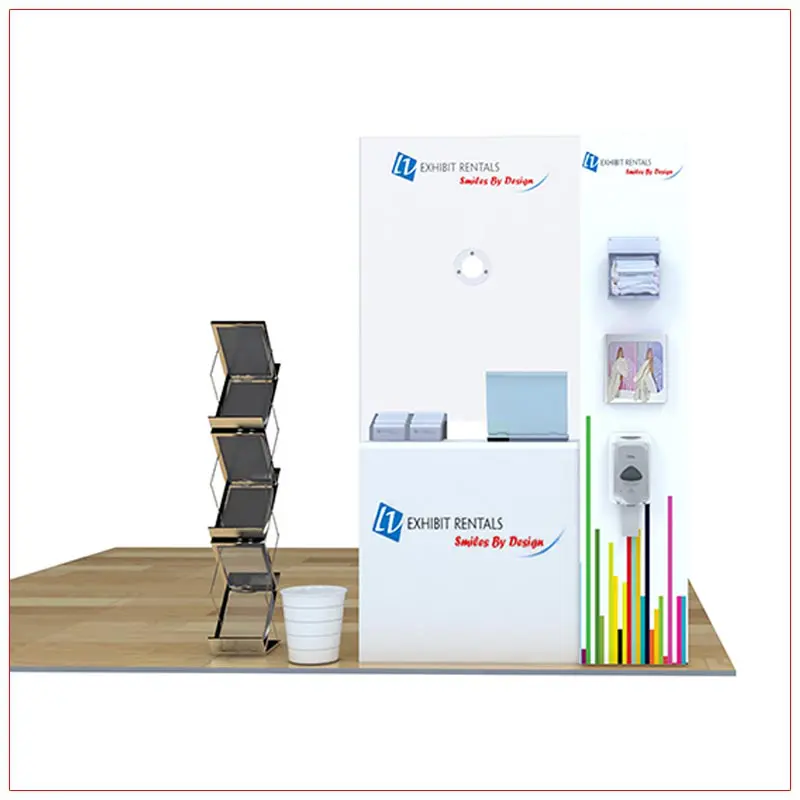 Covid 19 Prevention Counter Rental Package CV04 - LV Exhibit Rentals in Las Vegas