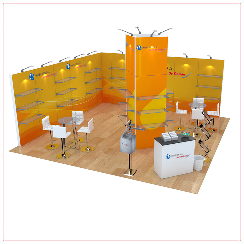20x20 Booth Rental – Package 828 Image 1