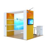 10x10 Trade Show Booth Rental Package 165 - LV Exhibit Rentals in Las Vegas Video Thumbnail