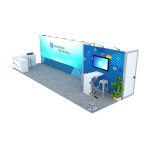 10x30 Trade Show Booth Rental Package 325 - LV Exhibit Rentals in Las Vegas 04