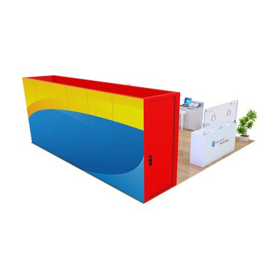 20x20 Trade Show Booth Rental Package 853 - LV Exhibit Rentals in Las Vegas 02