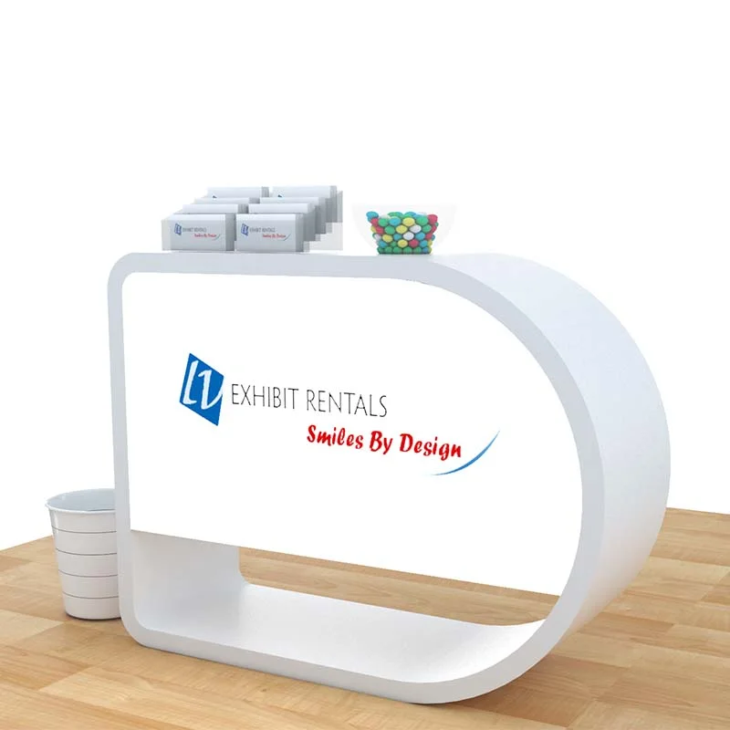 Trade Show Counter Rental - Package C014