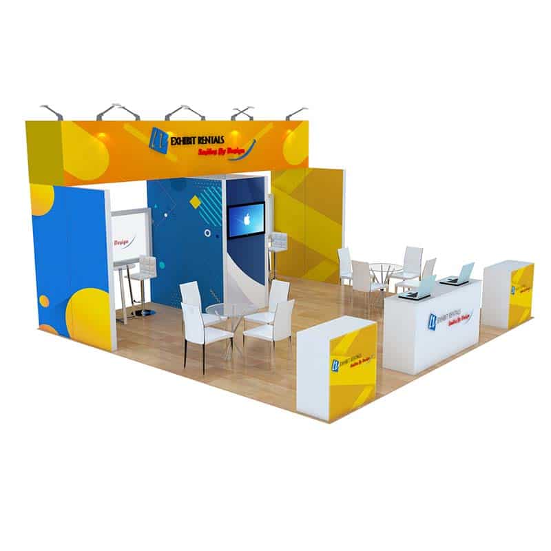 20x20 Trade Show Booth Package 500
