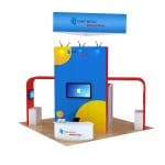 20x20 Trade Show Booth Package 501