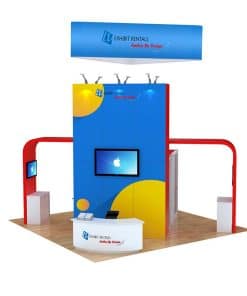 20x20 Trade Show Booth Package 501
