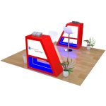 Trade Show Counter Rental - Package C016