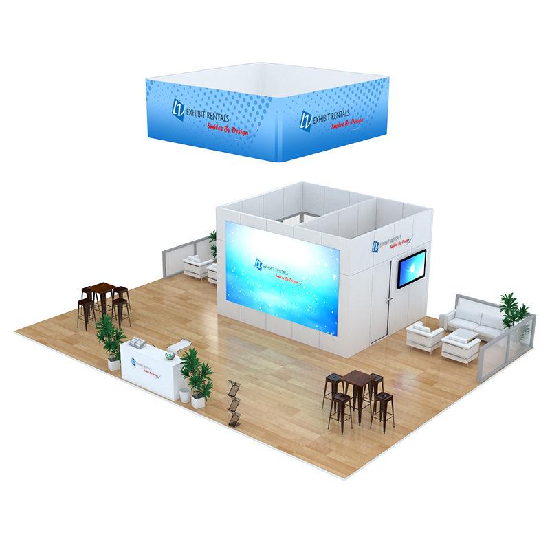 30x30 Booth Rental – Package 1104