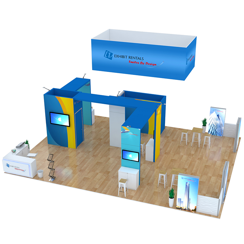 30x40 Booth Rental – Package 711