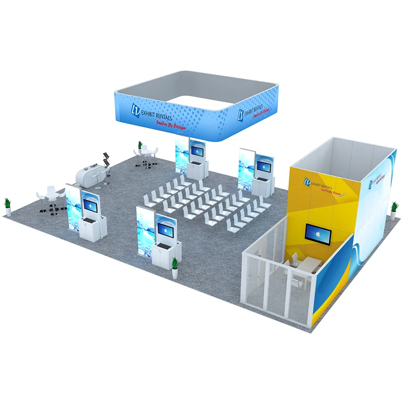 40x60 trade show booth