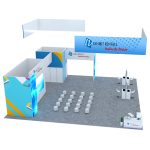 50x50 Booth Rental - Package 002