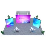 30x30 Booth Rental – Package 1105